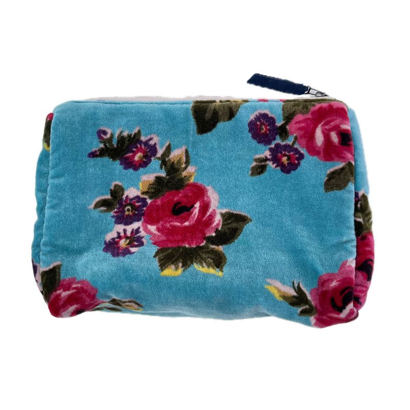 Rome Velvet Pouch Baroque Teal
