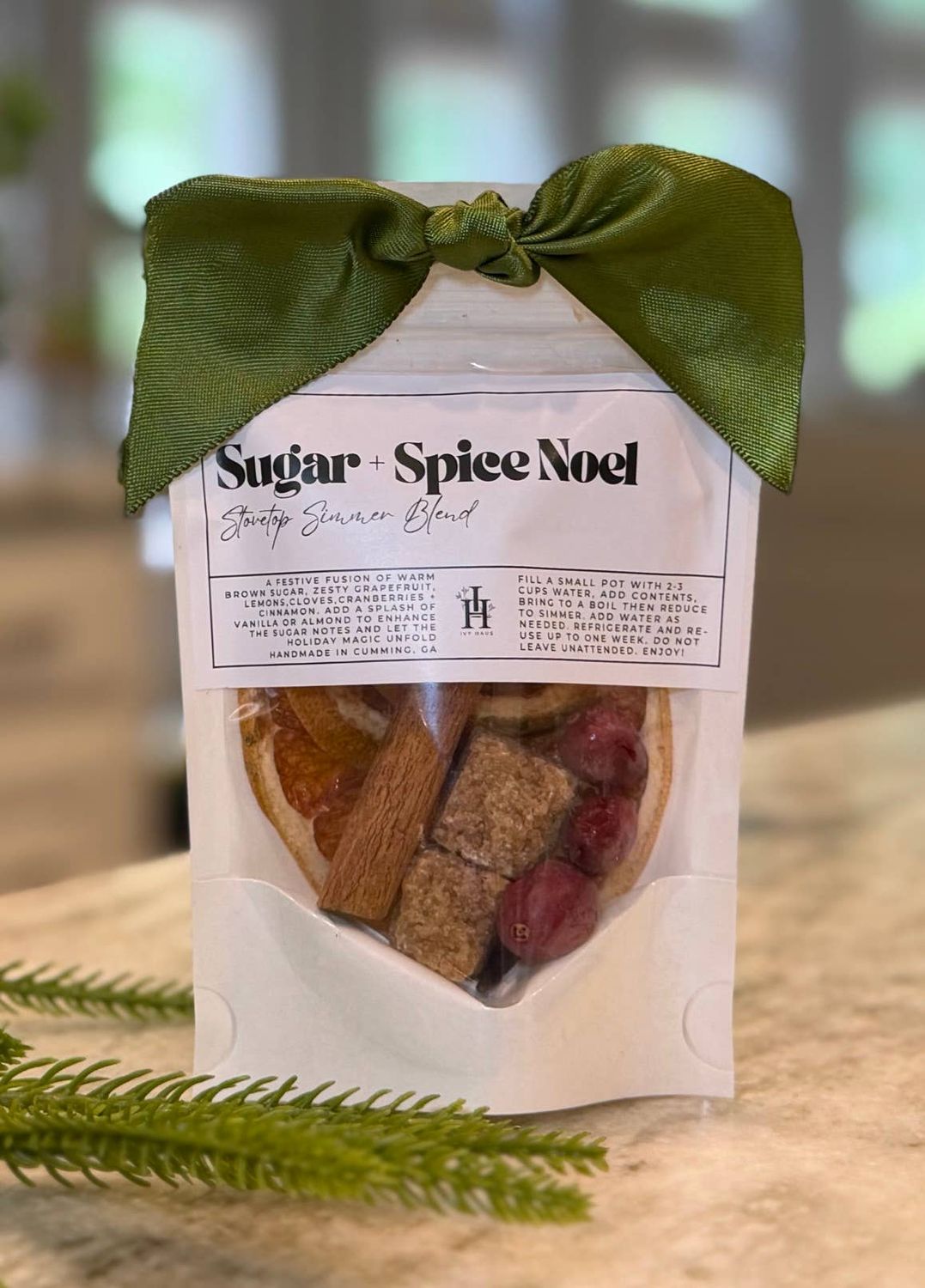 Sugar+Spice Noel Holiday Stovetop Simmer Blend Potpourri SM