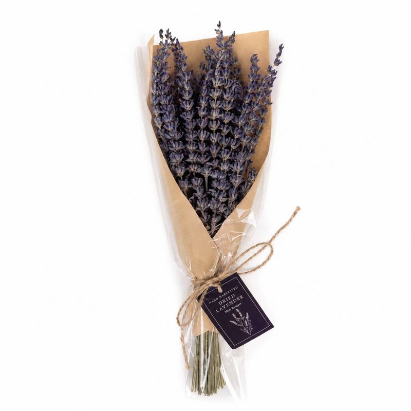 Mini Dried Lavender Bouquet - 12"