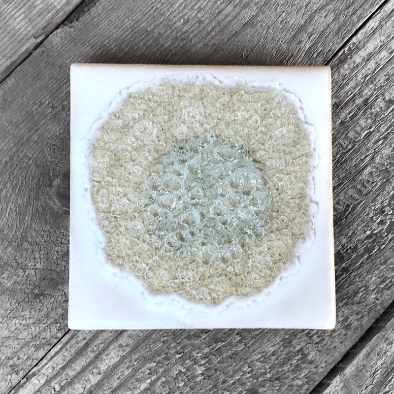 Square Coaster - White - Individual Coaster