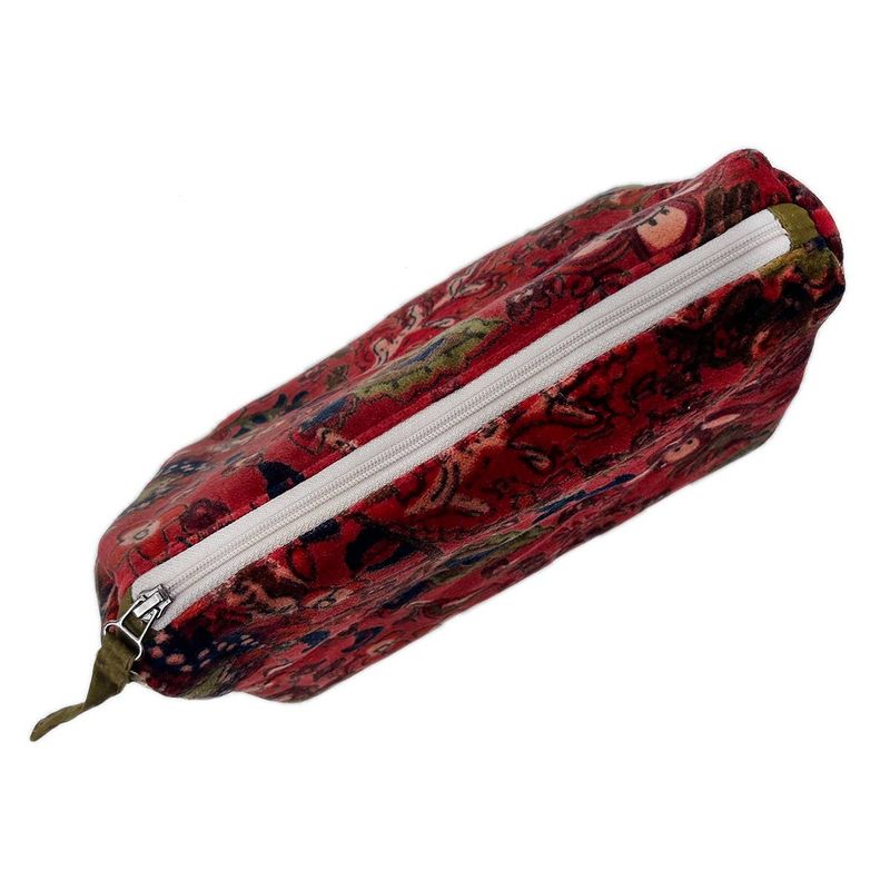 Rome Velvet Pouch Taj Rust