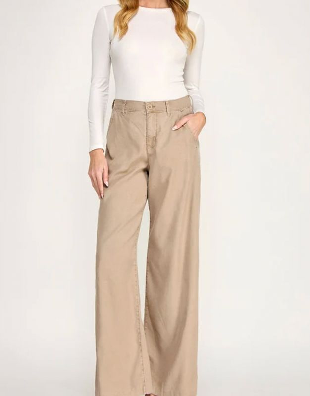 Tallulah Wide Leg Savoy
