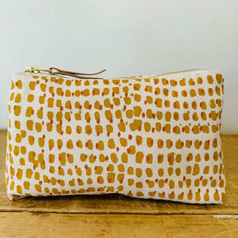 Yolk + Mustard Double Dot Laura Bag