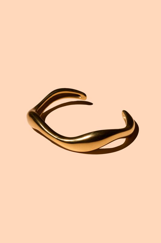 Tides Cuff - 18K Gold Plated