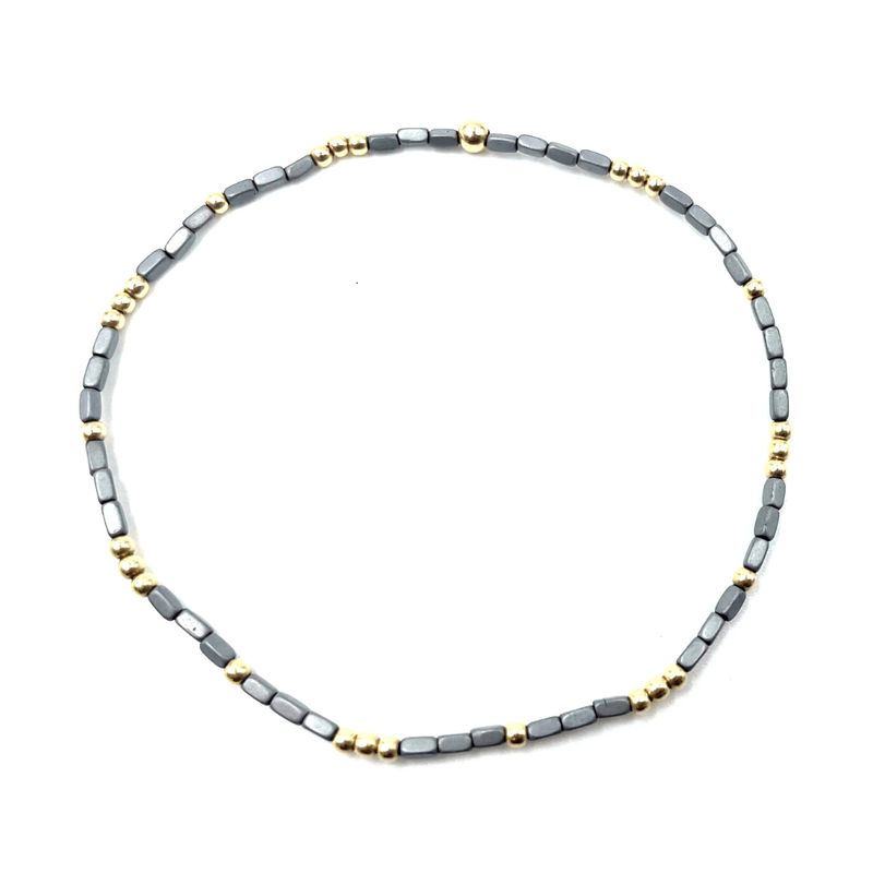 2mm Gold Filled Waterproof Bracelet: 6.5"