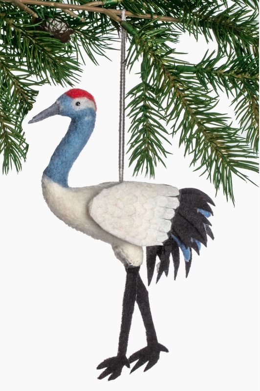 Crane Ornament