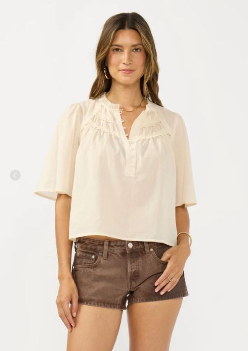 Vanya Ruffle Top