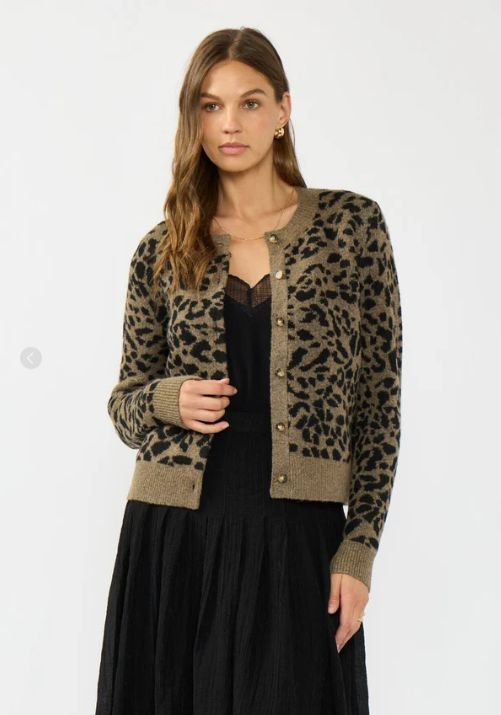 Leopard Cardigan