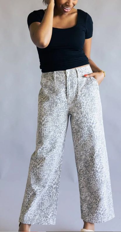 Vervet Kris Leopard Print