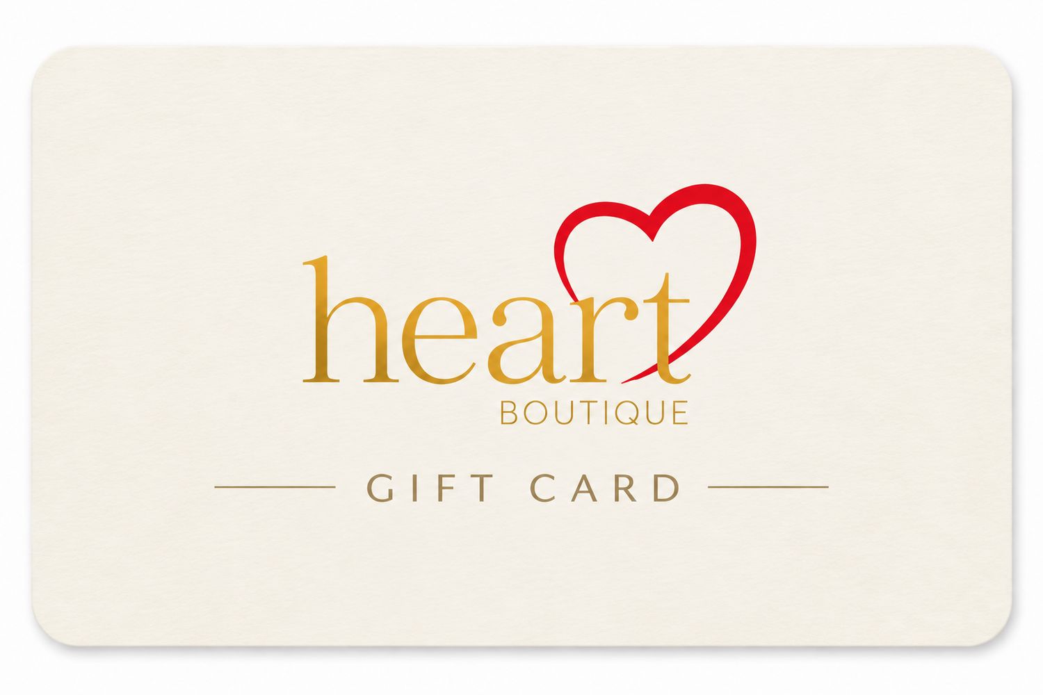 Heart Boutique Gift Card
