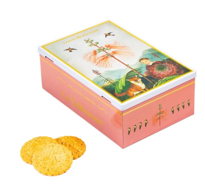 Petits Sables/Shortbread Cookies, Flavor: Raspberry Chips/CaramelChips