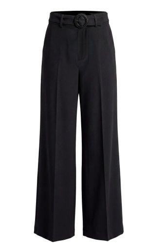 hr belted wide leg trouser 31" ins, Size: 2