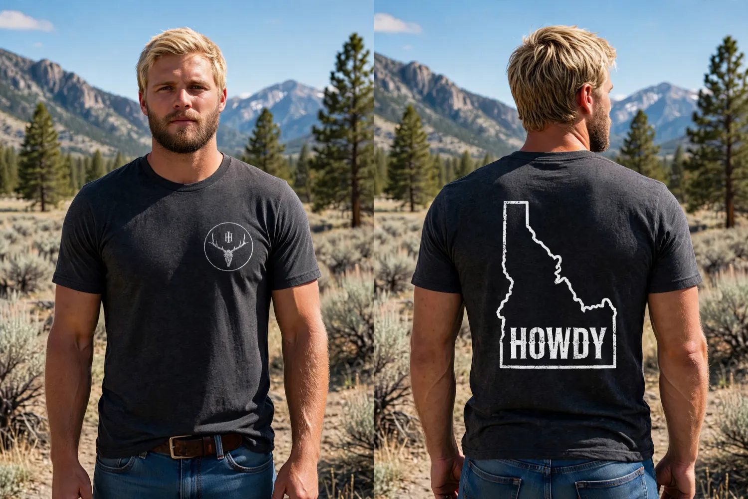 Classic Idaho State (front/back)