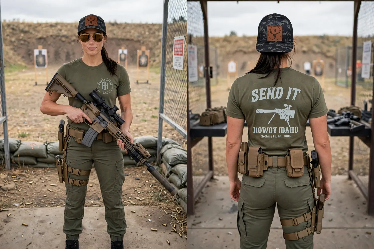 SEND IT - Ladies (front/back)