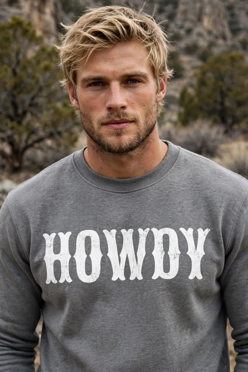 HOWDY Crew Neck