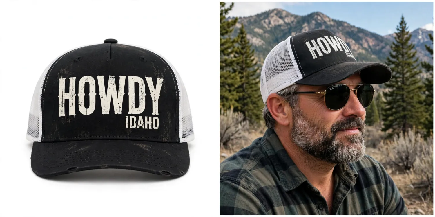 HOWDY - Trucker Hat - Classic - Faded