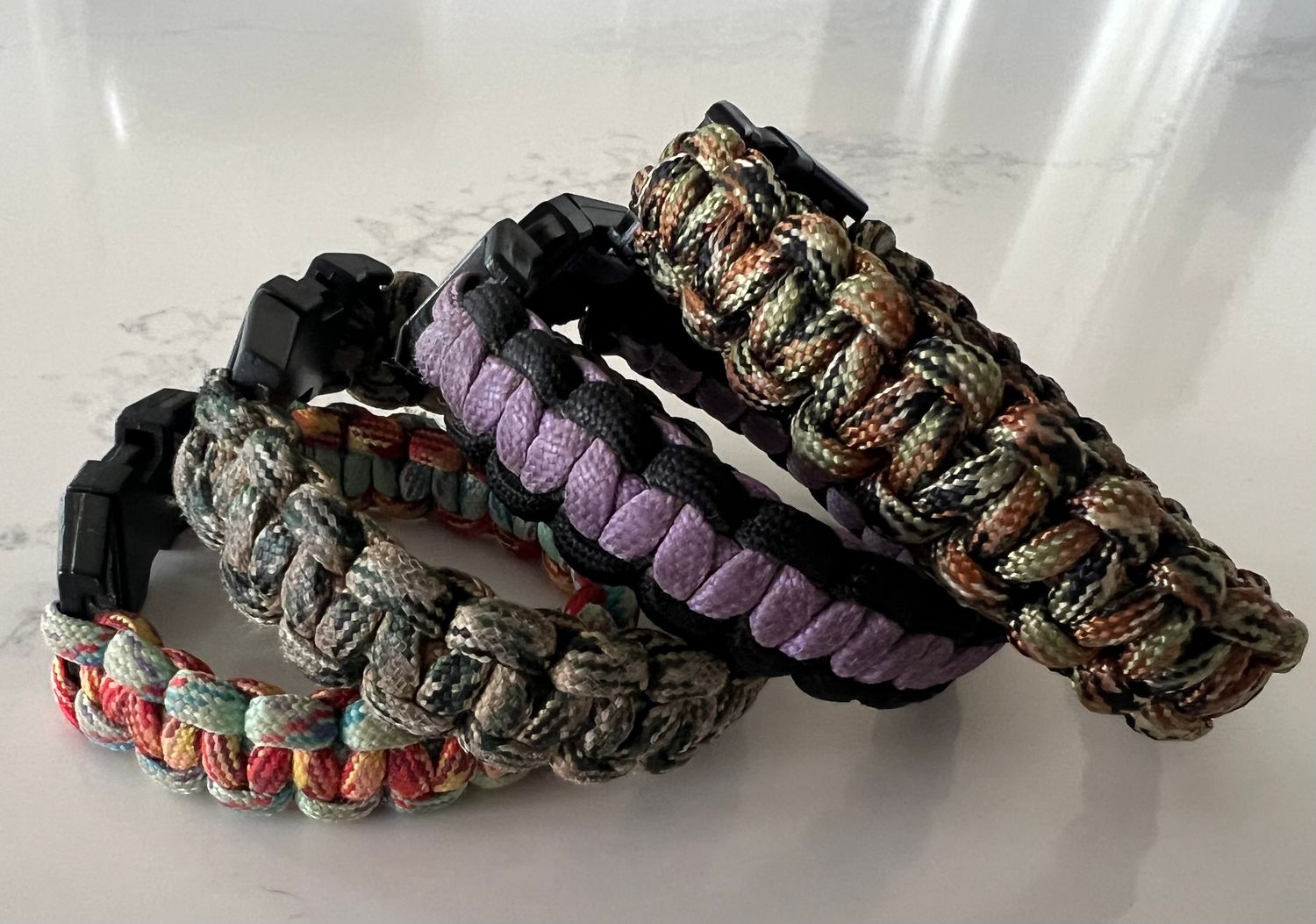 Custom Made Paracord Bracelets