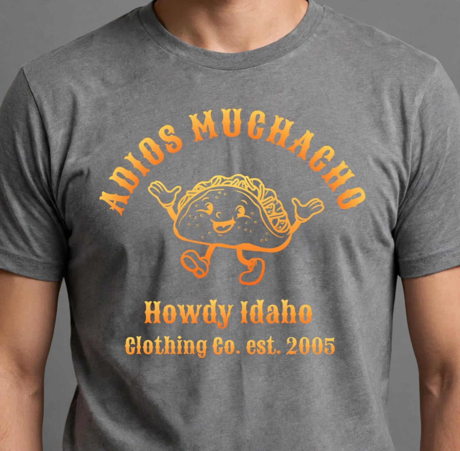 Adios Muchacho - Taco T-shirt