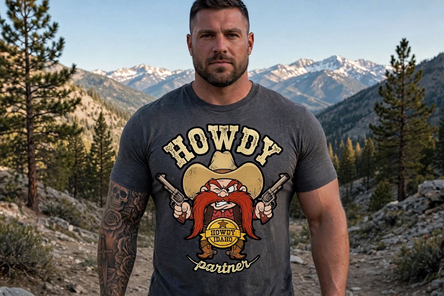 HOWDY Partner - T-Shirt (Front Only)