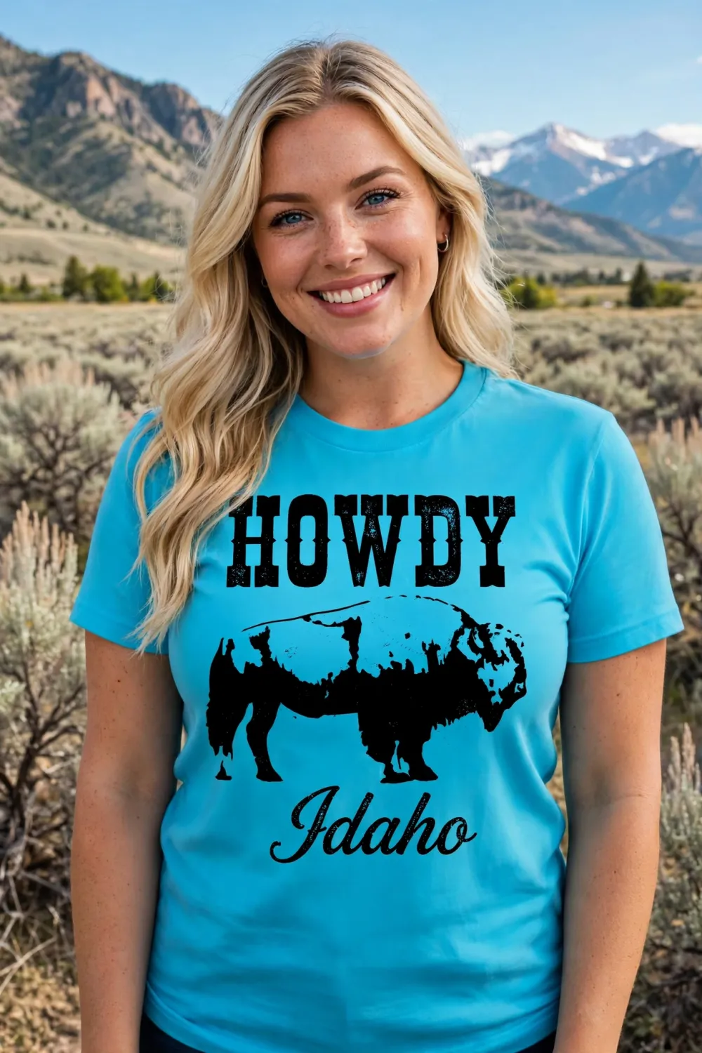 Howdy - Bison - T-Shirt