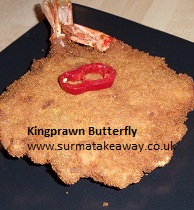 King Prawn Butterfly