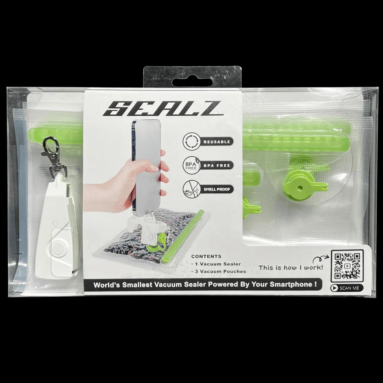 SEALZ Phone Vacuum Sealer SEALZ Phone Vacuum Sealer - The Gallery at VL