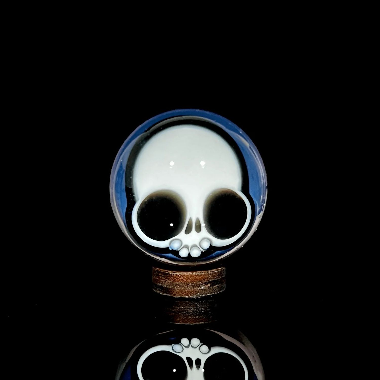 Lil Bear Glass - 2023 Skull Marbles Lil Bear Glass - Skull Marbles - The Gallery at VL