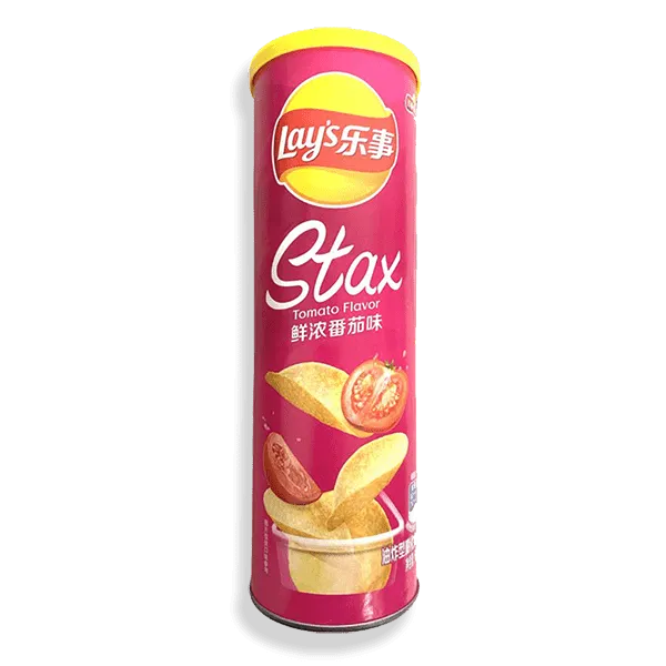 Lays Stax Tomato 90g (China) Lays Stax Tomato 90g (China)