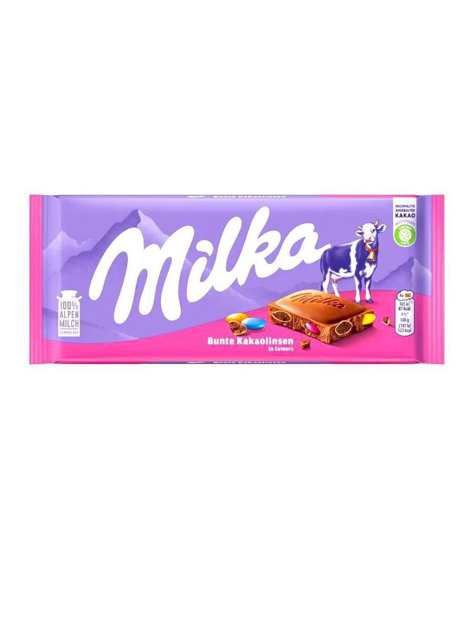 Milka Bunte Kakaolinsen 100g (Germany) Milka Bunte Kakaolinsen 100g (Germany)