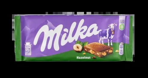Milka Haselnuss/Hazelnuts 100g (European) Milka Haselnuss/Hazelnuts 100g (European)