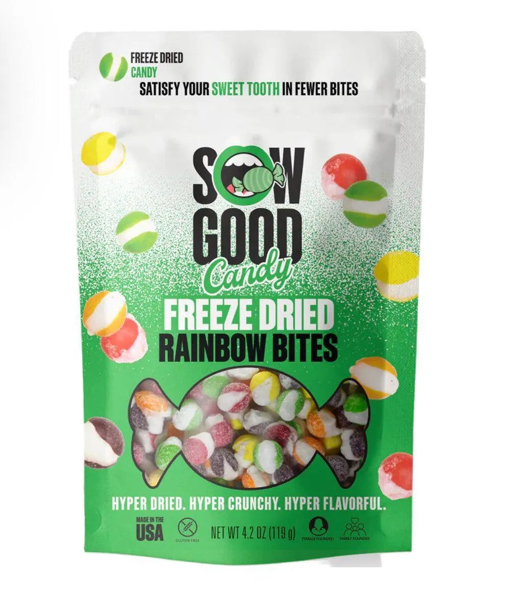 Sow Good Freeze Dried Rainbow Bites/Sweet Bites Sow Good Freeze Dried Rainbow Bites/Sweet Bites