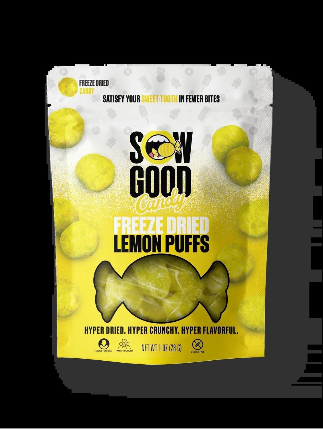 Sow Good Freeze Dried Lemon Puff Sow Good Freeze Dried Lemon Puff
