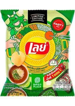 Lays BBQ Plaza Sauce Limited Edition 40g (Thailand) Lays BBQ Plaza Sauce Limited Edition 40g (Thailand)