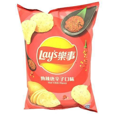 Lay's Chips Family Bag Hot Chili Pepper (Taiwan) Lay's Chips Family Bag Hot Chili Pepper (Taiwan)