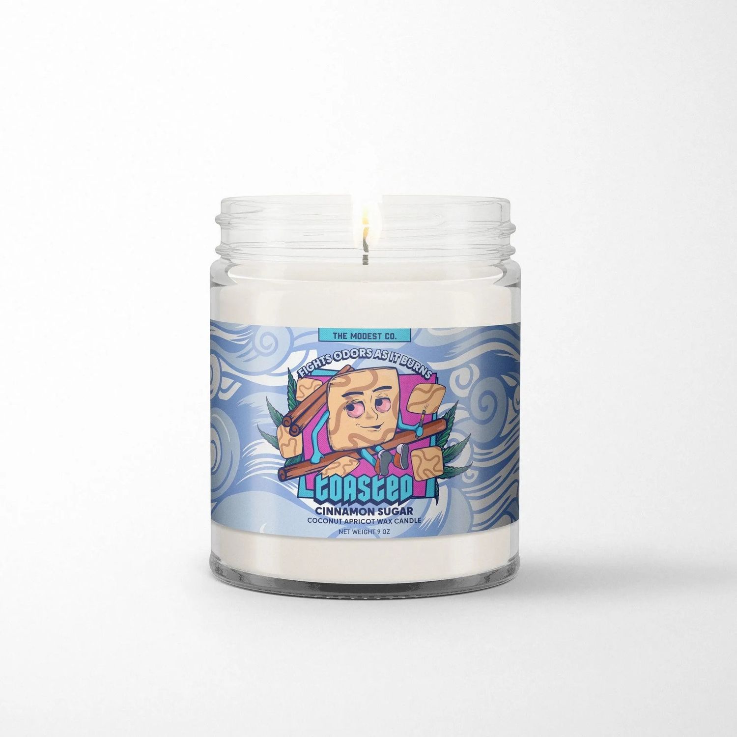 Modest & Co. - Toasted Odor Killing Candle (Cinna Toast Cereal) Toasted Odor Killing Candle