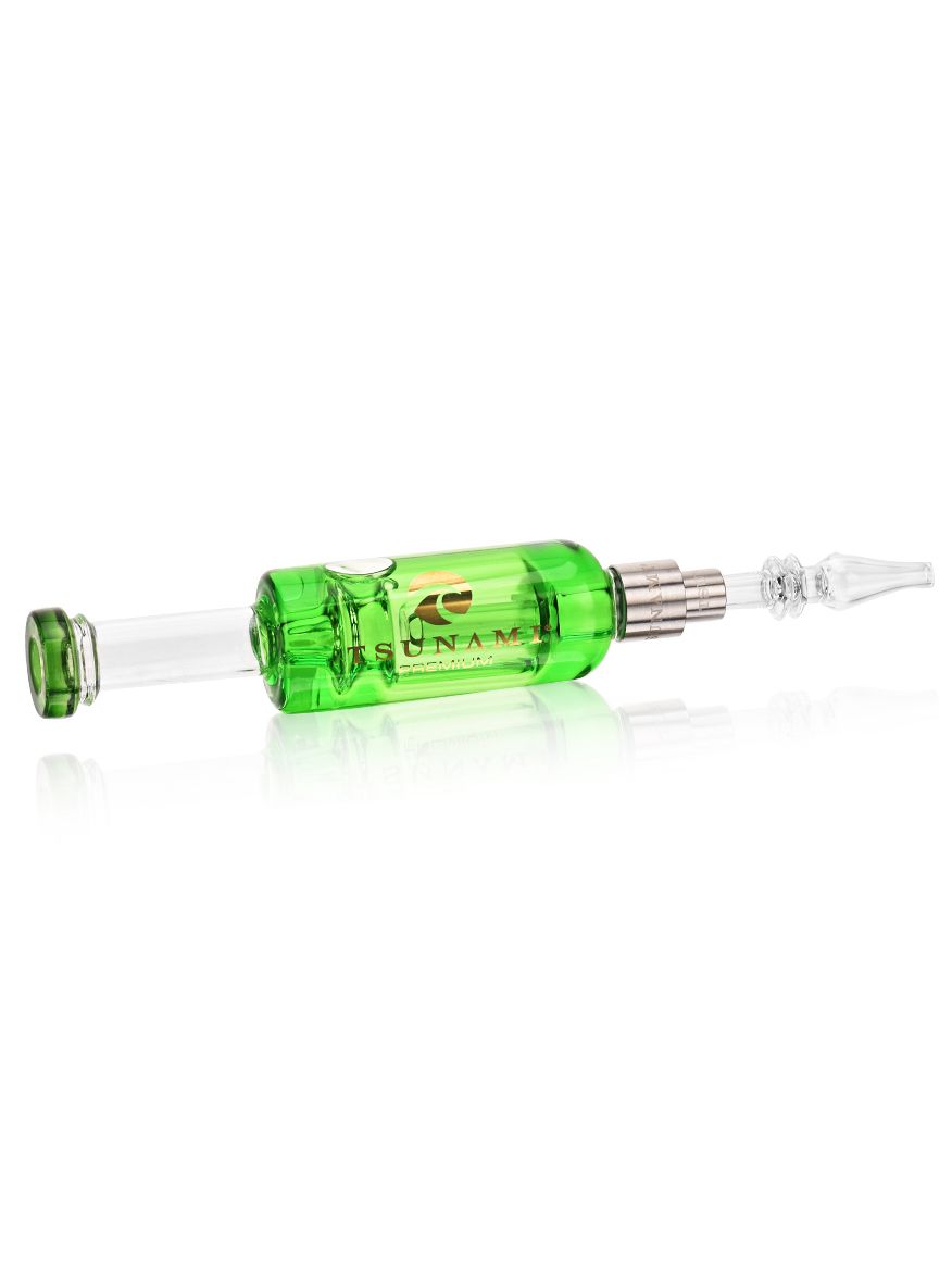 Tsunami - Freezable Single Perc Nectar Collector Tsunami - Freezable Single Perc Nectar Collector – Green