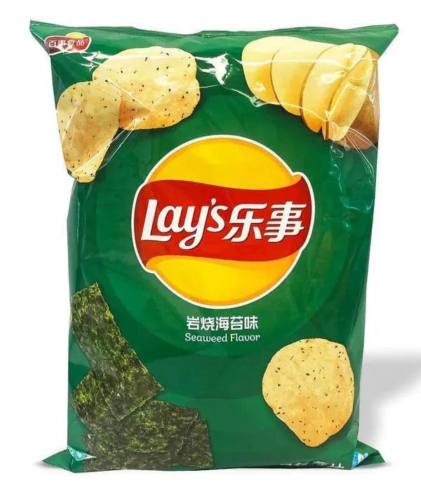 Lays Chips Seaweed 70g (China) Lays Chips Seaweed 70g (China)