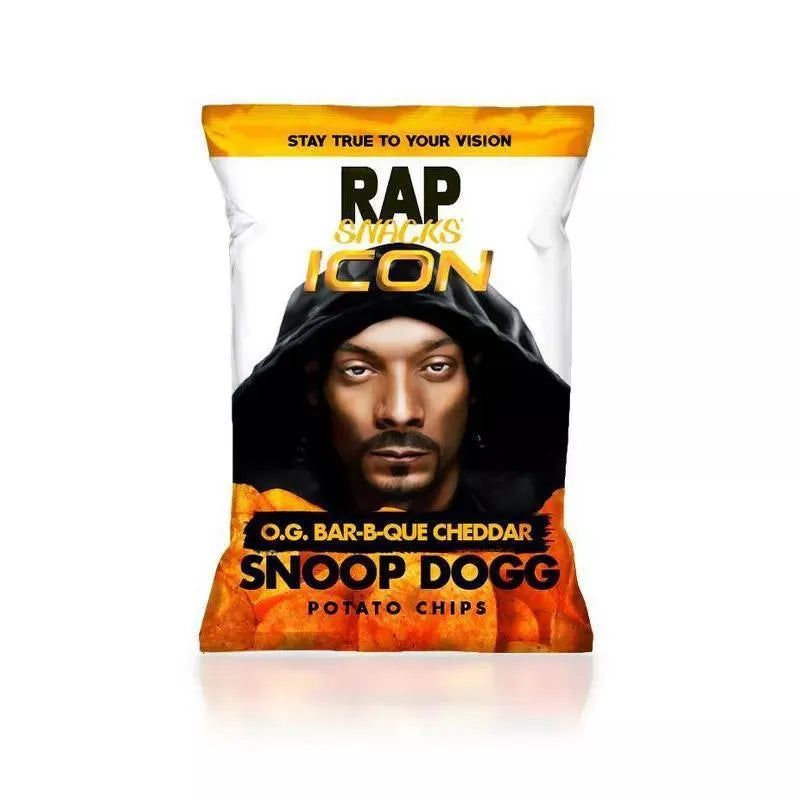 Rap Snacks - Snoop Dog BBQ Cheddar (US) Rap Snacks - Snoop Dog BBQ Cheddar (US)