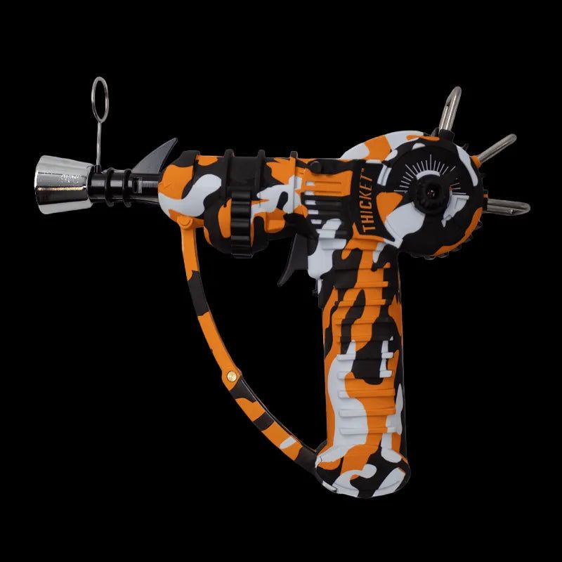 Thicket Spaceout Ray Gun Adjustable Flame Butane Torch – Orange Camo