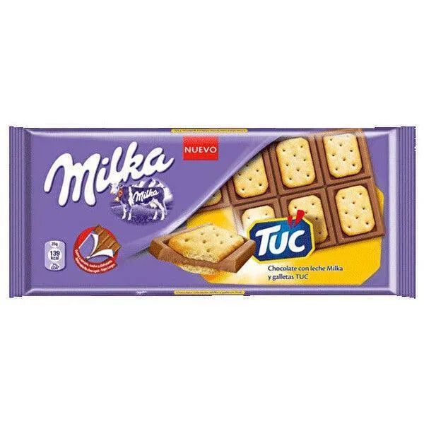 Milka &amp; Tuc 100g (European)