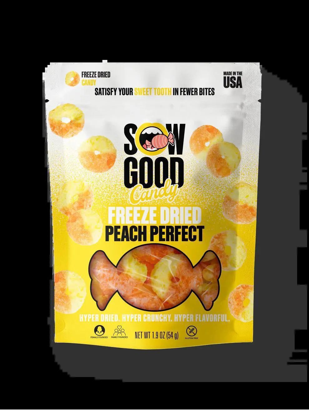 Sow Good Freeze Dried Peach Perfect Sow Good Freeze Dried Peach Perfect