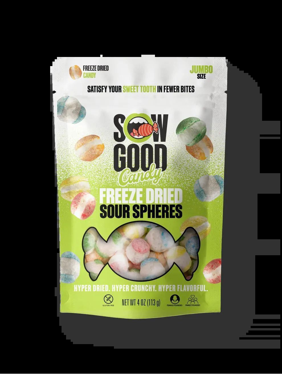 Sow Good Freeze Dried Sour Spheres Sow Good Freeze Dried Sour Spheres
