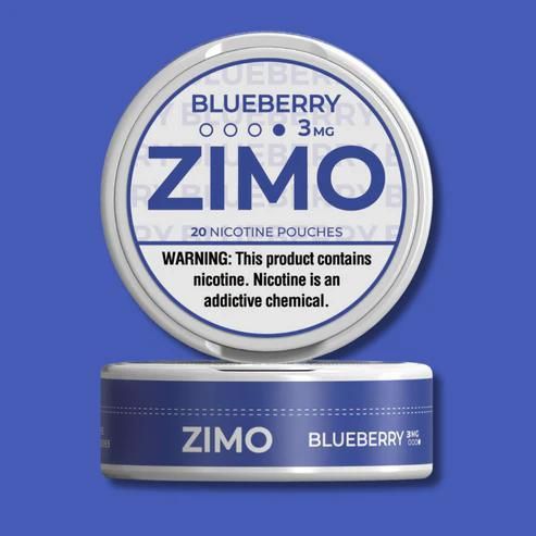 Zimo - Nicotine Pouches (Sorry, No Rewards or Discounts) Zimo - Nicotine Pouches (Sorry, No Rewards or Discounts) – Blueberry 03mg