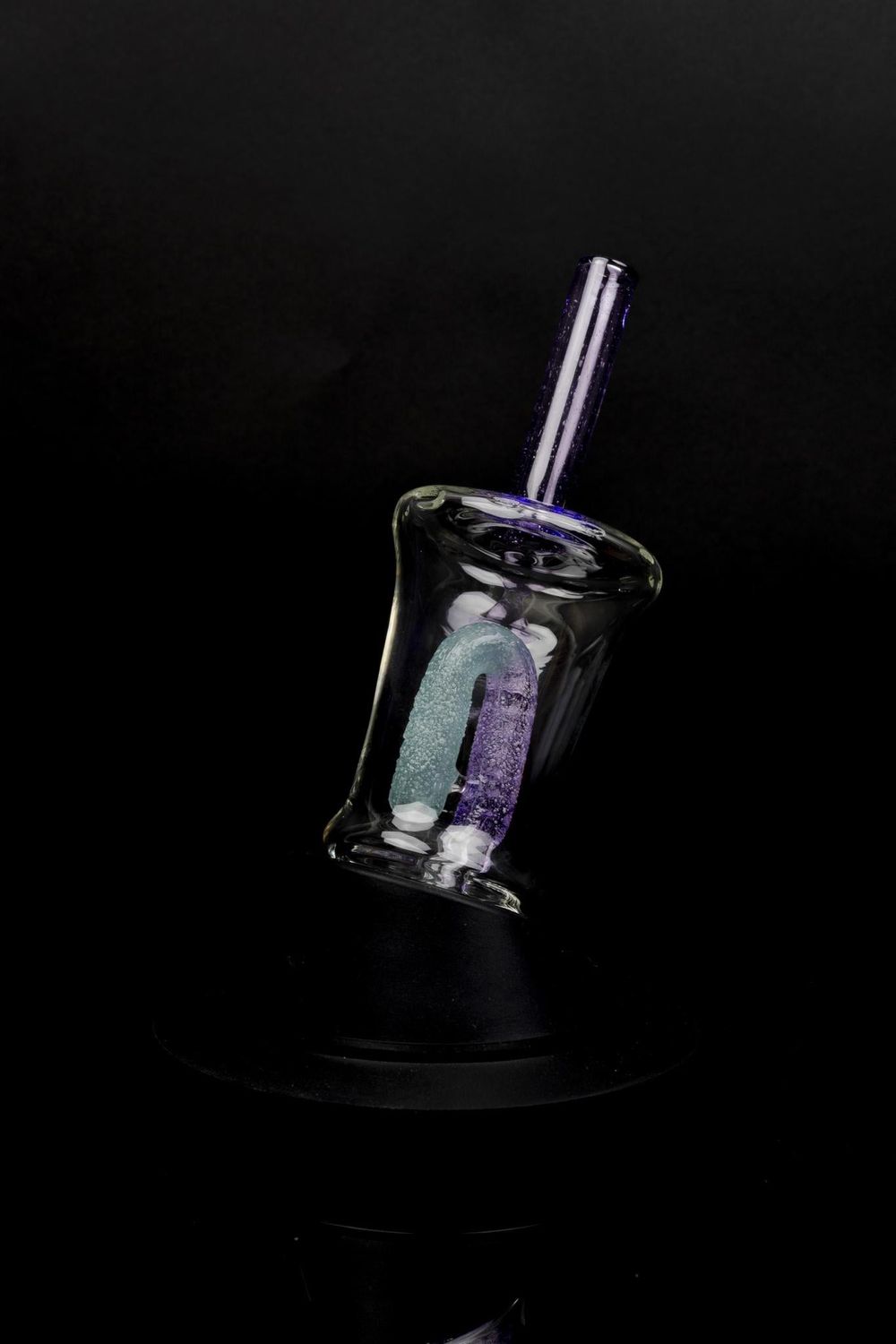 Emperial Glass - Cup Puffco Attachment Emperial Glass - Cup Puffco Attachment – #1 (Purple)