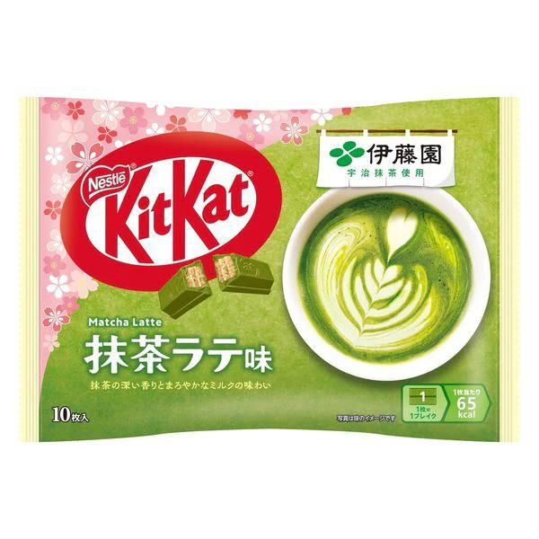 KitKat Matcha Latte Mini Biscuit (Japan) KitKat Matcha Latte Mini Biscuit (Japan)