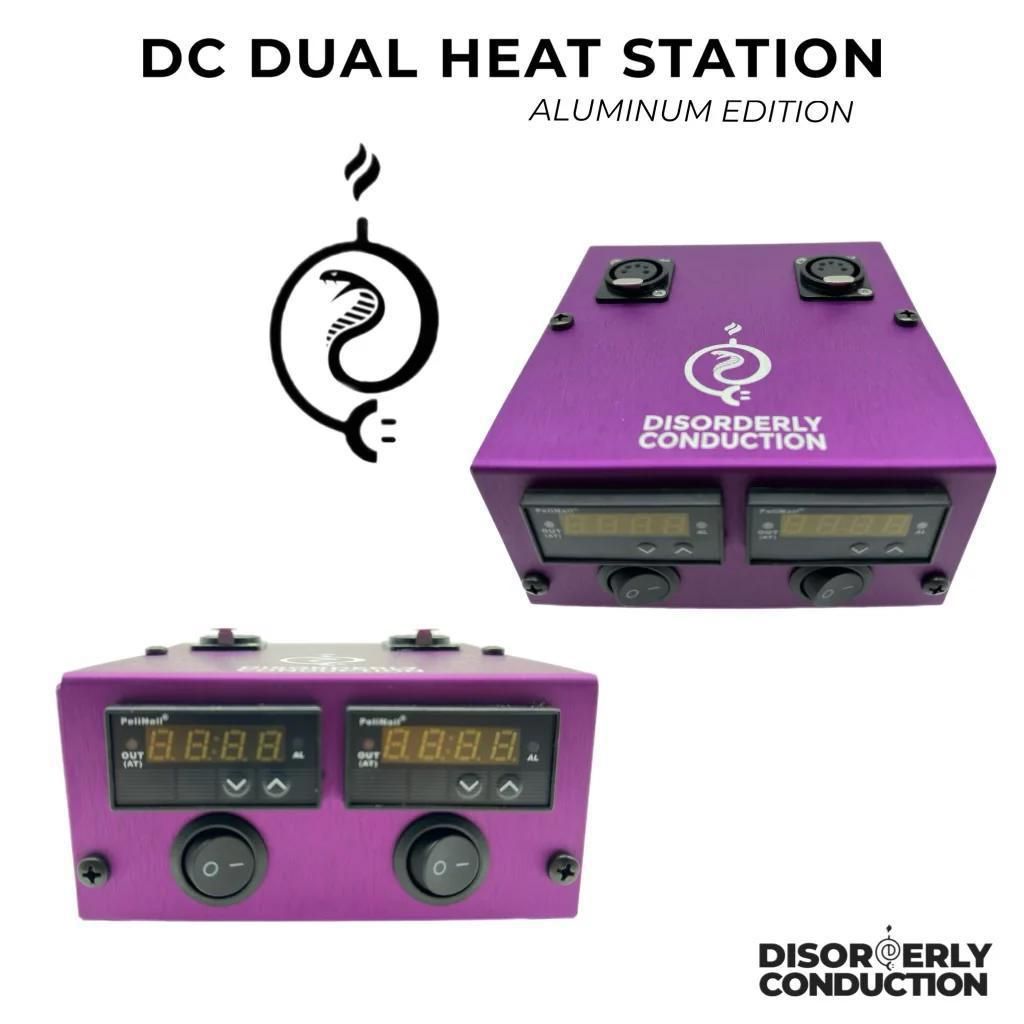 Disorderly Conduction Dual Heat Station (Aluminum) – Purple
