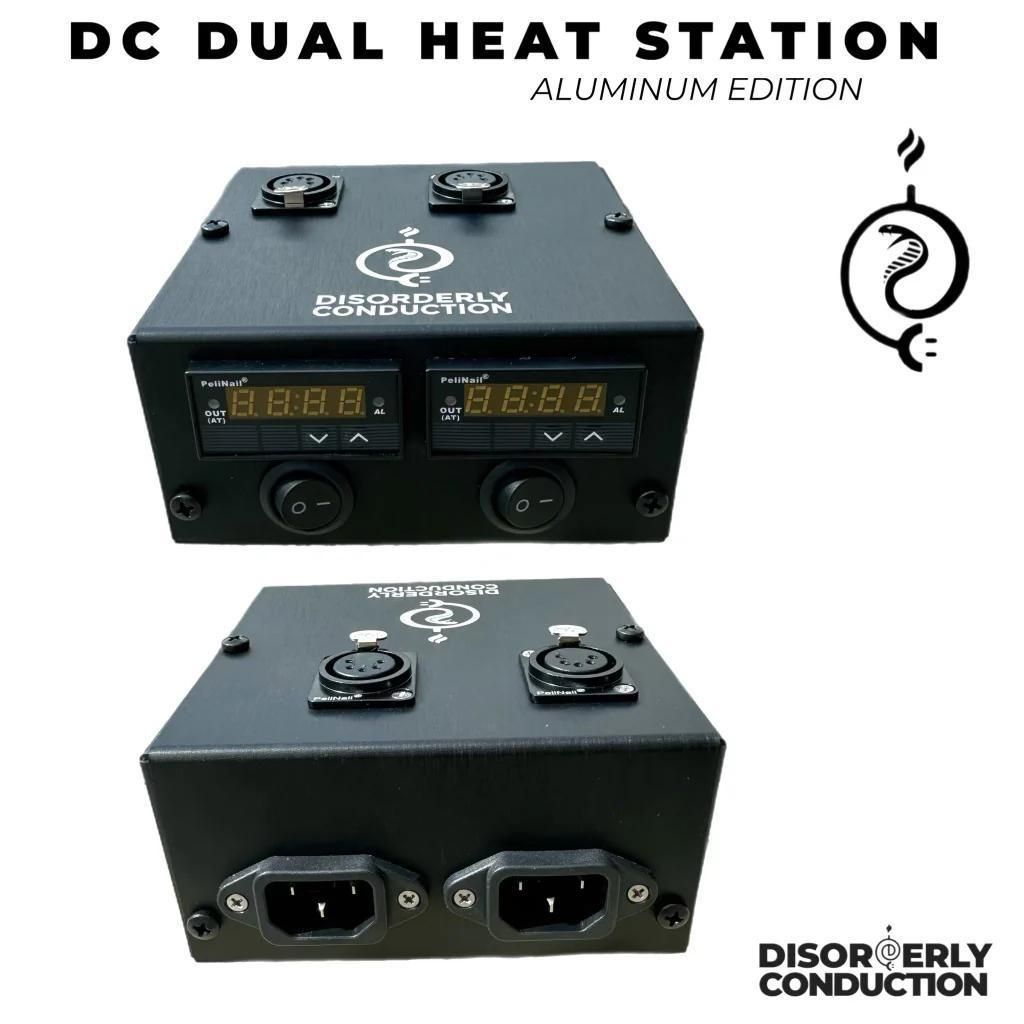 Disorderly Conduction Dual Heat Station (Aluminum) – Black