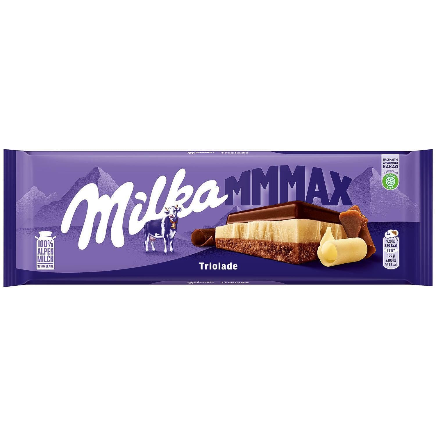 Milka Max Triolade 280g (Austria) Milka Max Triolade 280g (Austria)