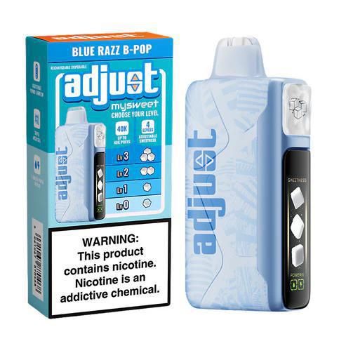 Adjust MySweet - 40K Disposable Adjust MySweet - 40K Disposable – Blue Razz B-Pop