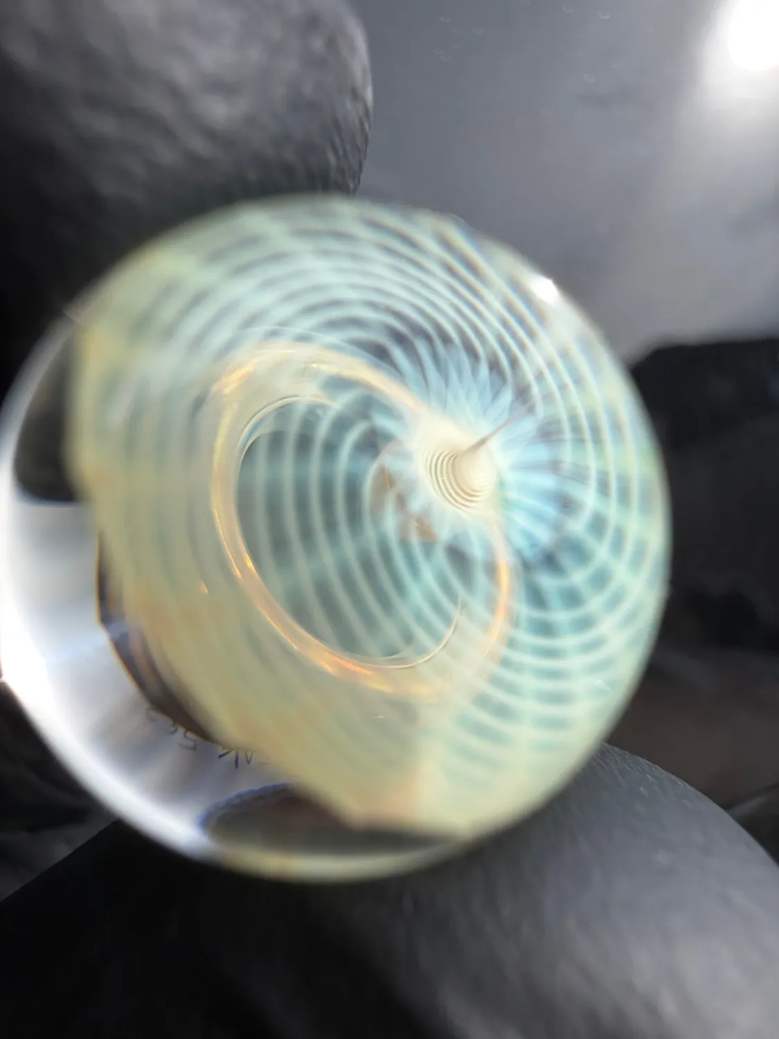 Beak Glass 25mm Air Trap &amp; Fume Marble
